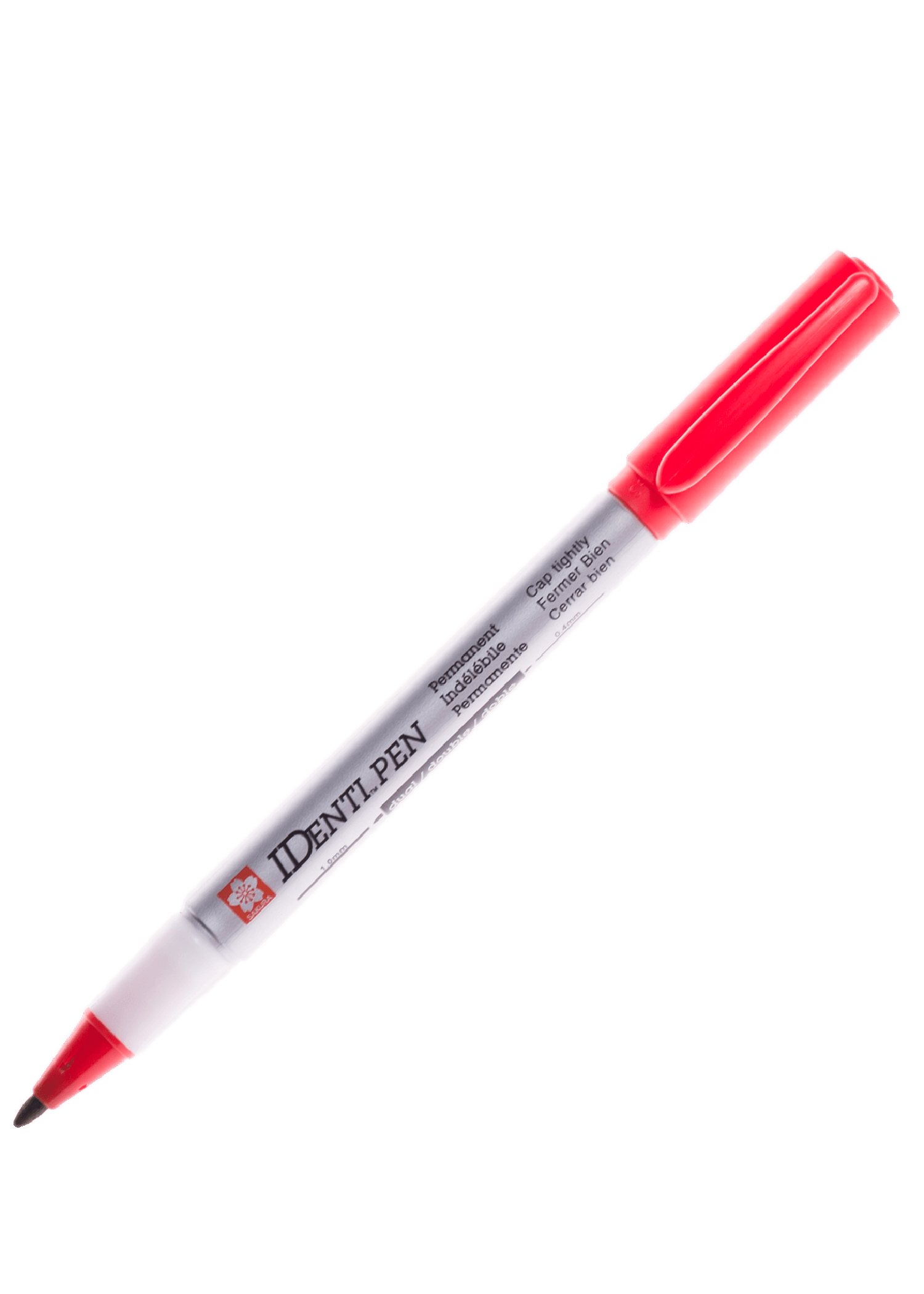 ปากกาเคมี SAKURA IDenti-Pen XYKT-44101 สีแดง 0.3 มม./1.2 มม.
