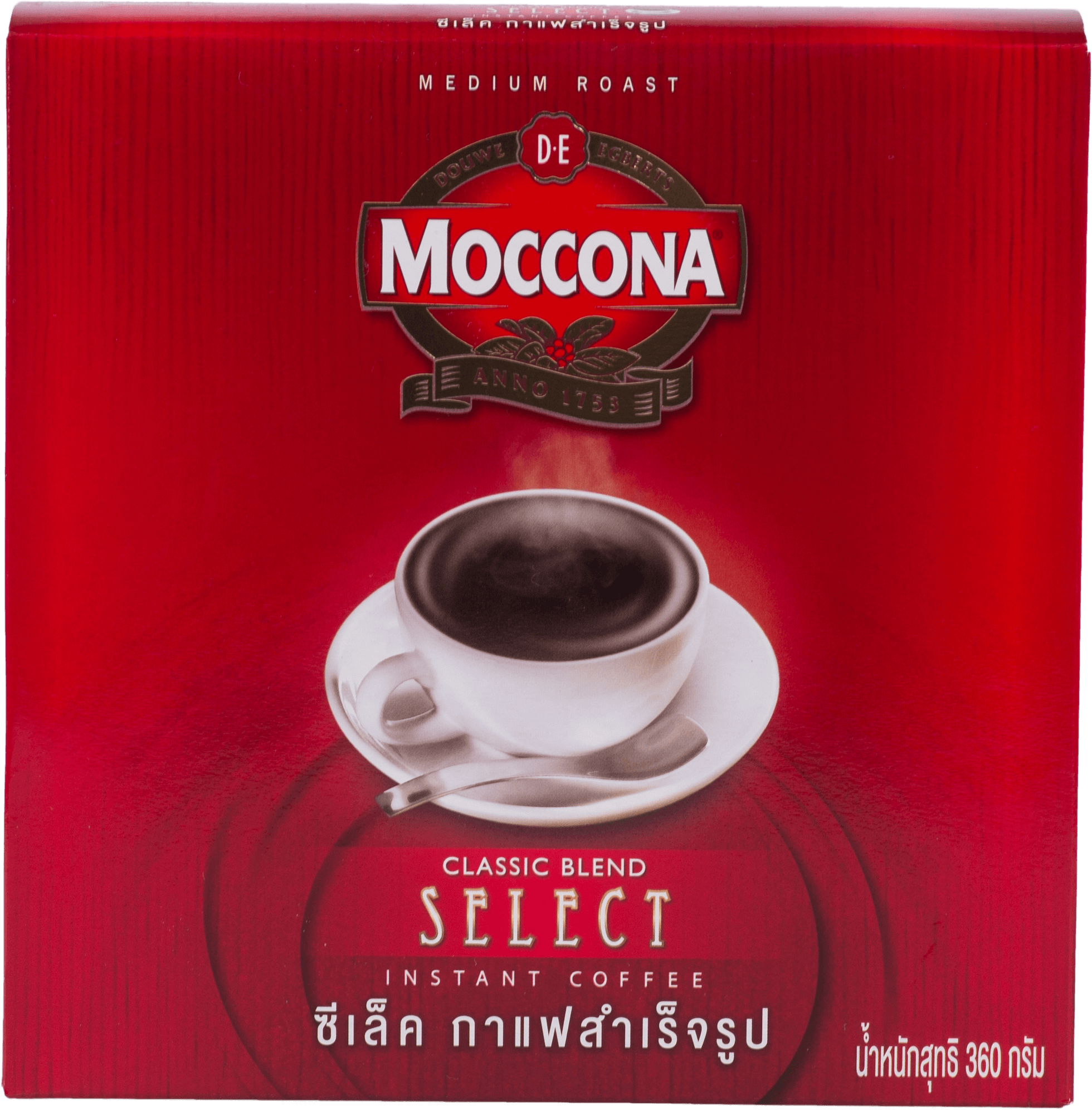 ผงกาแฟชนิดกล่อง MOCCONA Select 360กรัม (180กรัมx2)