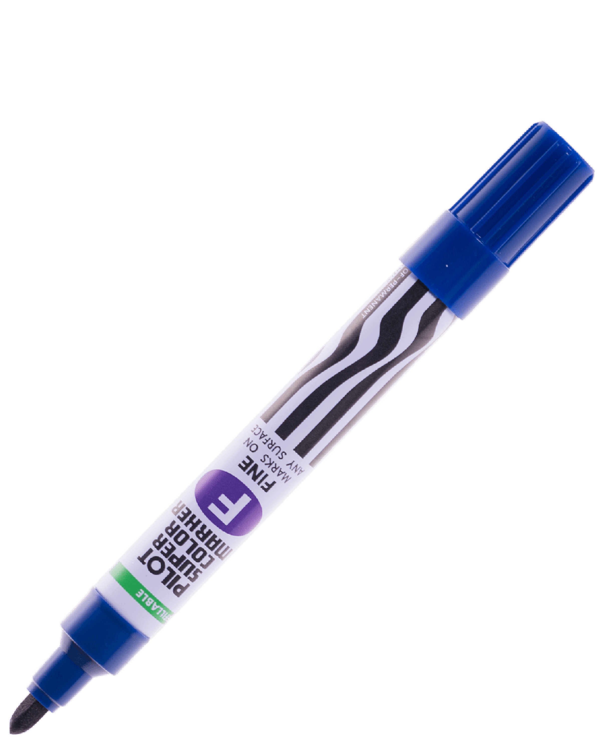 ปากกาเคมีหัวกลม Pilot SCN-F สีน้ำเงิน 2.5 มม.