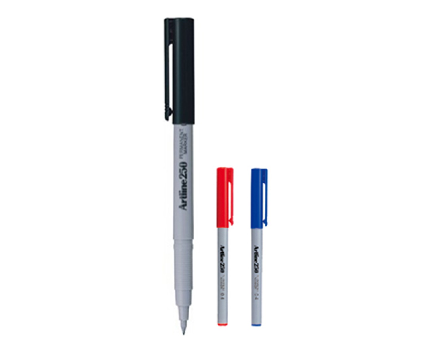 ปากกาเคมีหัวเข็ม Artline EK-250 สีดำ