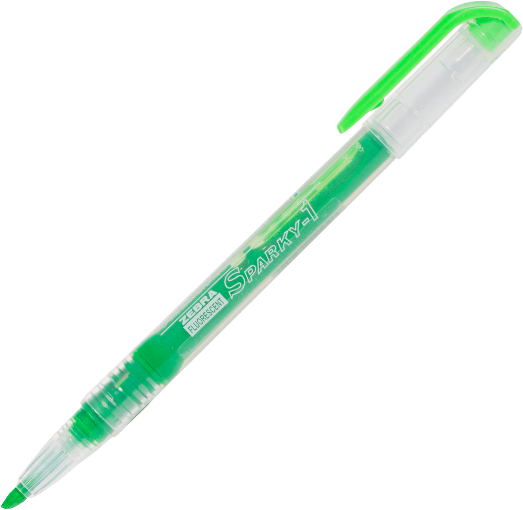 ปากกาเน้นข้อความ Zebra WKP-1-G (3.5mm.) สีเขียว