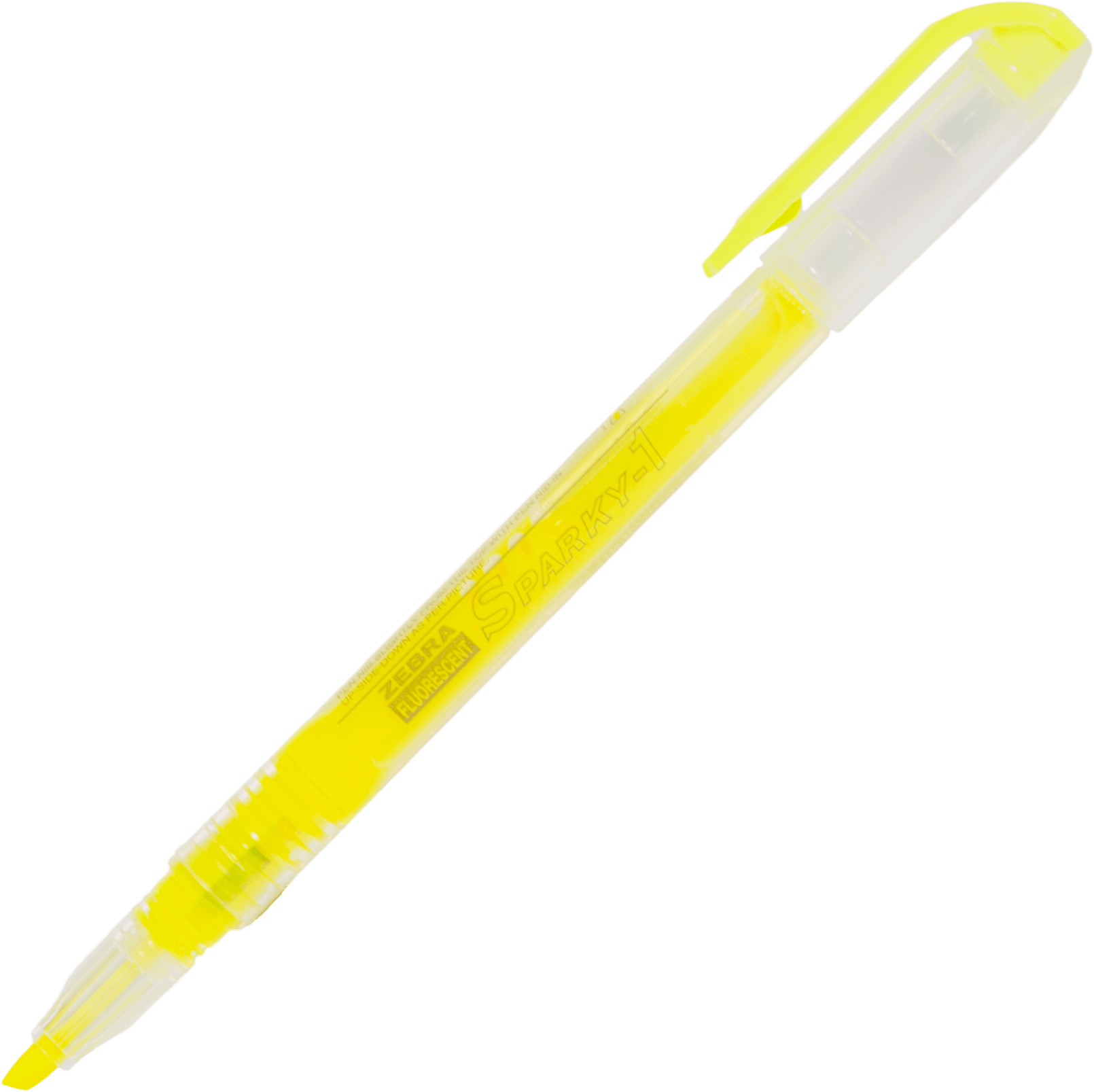 ปากกาเน้นข้อความ Zebra WKP-1-Y (3.5mm.) สีเหลือง