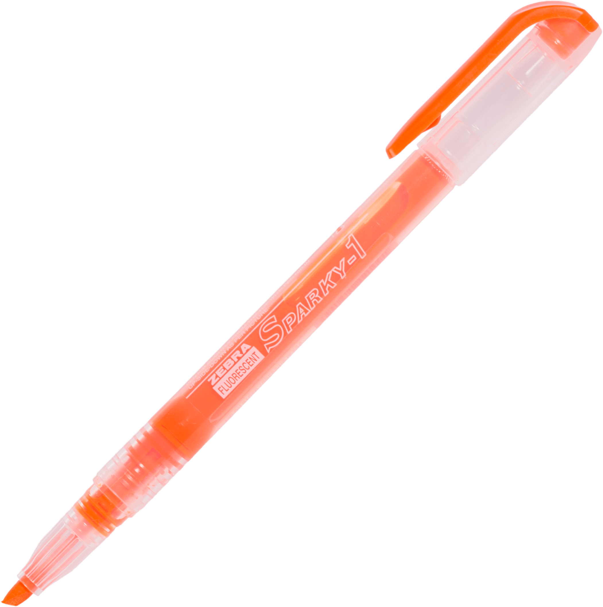 ปากกาเน้นข้อความ Zebra WKP-1-OR (3.5mm.) สีส้ม