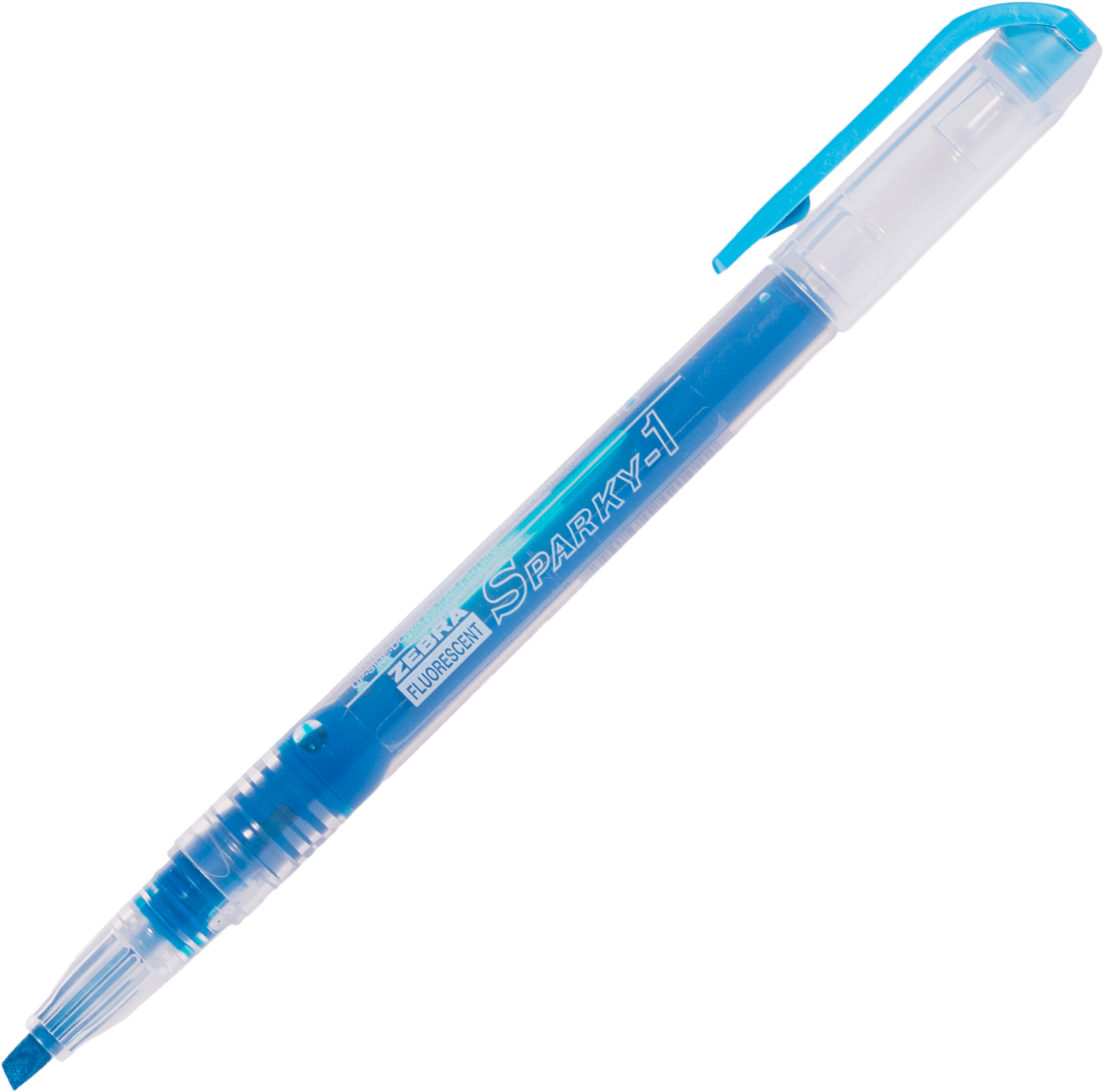 ปากกาเน้นข้อความ Zebra WKP-1-BL (3.5mm.) สีน้ำเงิน