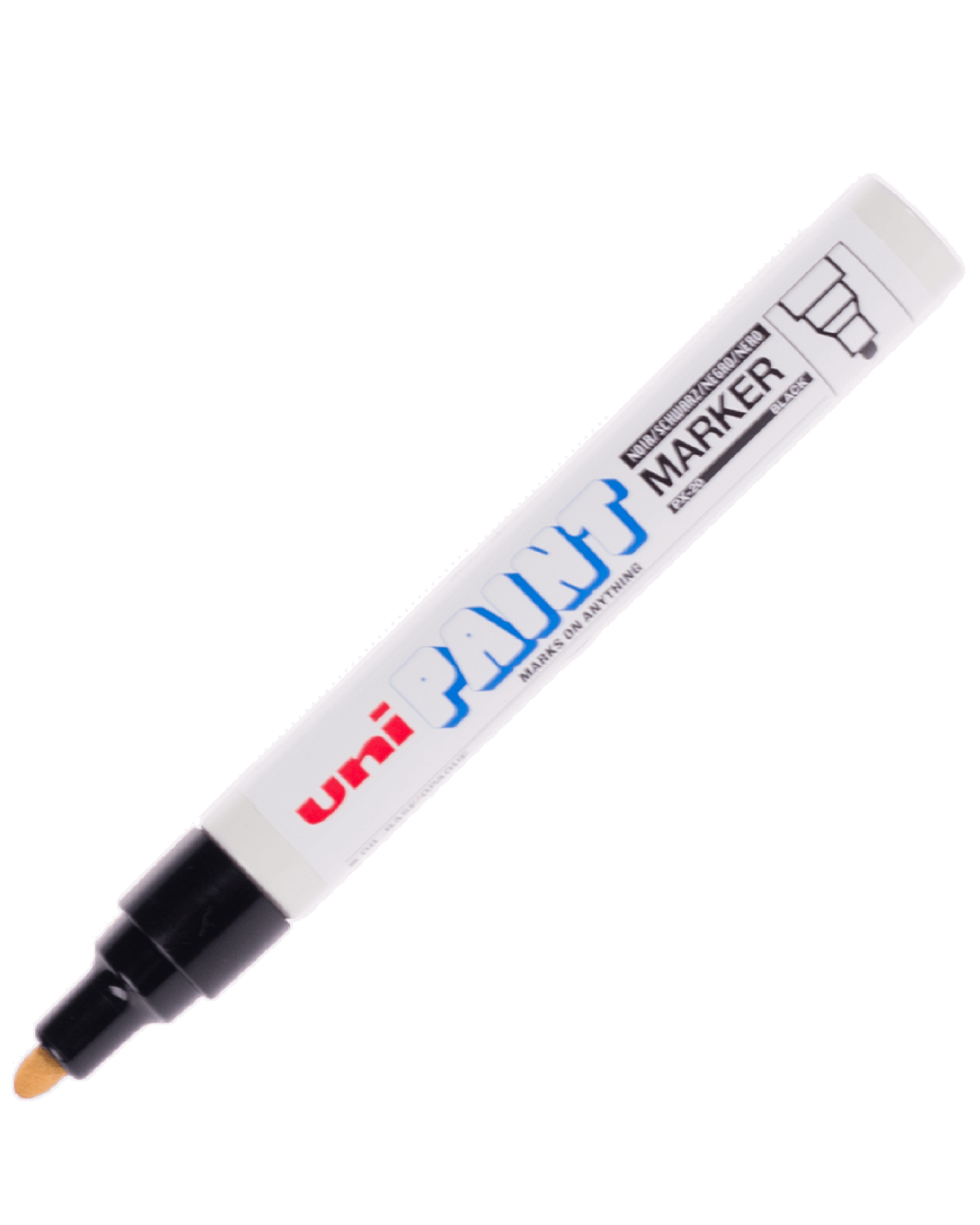 ปากกาเพ้นท์ uni PX-20 สีดำ 2.0 มม.