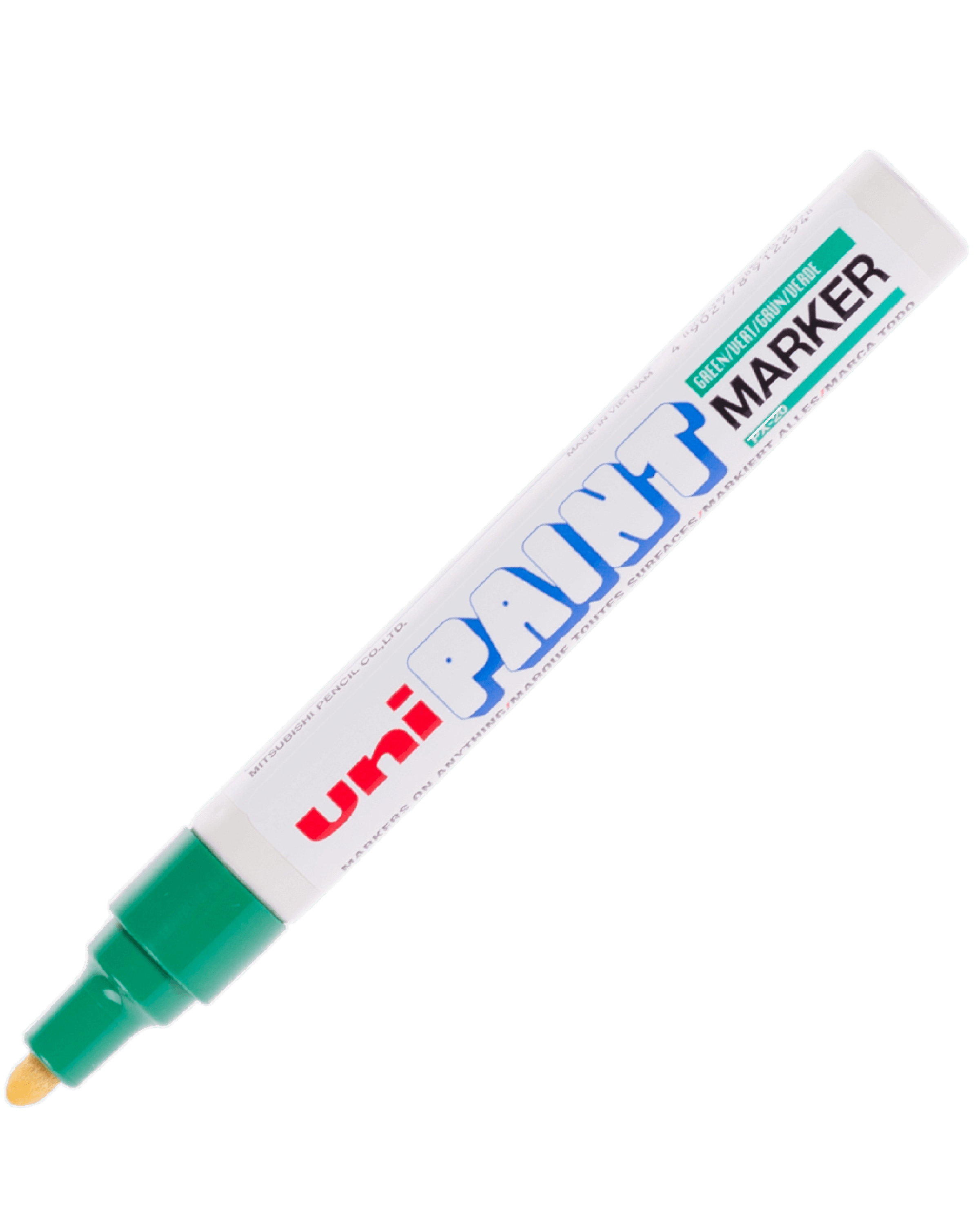 ปากกาเพ้นท์ uni PX-20 สีเขียว 2.0 มม.