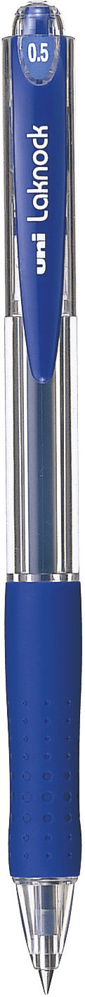 ปากกาลูกลื่นแบบกด uni Laknock SN-100 สีน้ำเงิน 0.5 มม.
