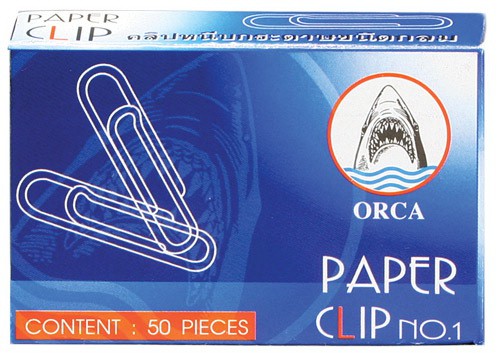 ลวดเสียบกระดาษแบบกลม ORCA 1 32 มม. (1x50)