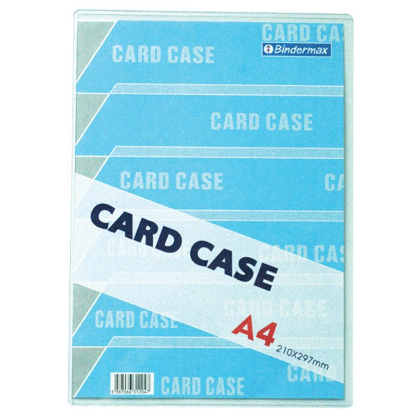 ซองพลาสติกแข็ง Card Case BINDERMAX A4