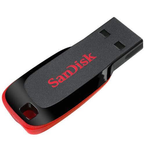 Flash Drive Sandisk Cruzer Blade 16GB