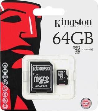 Micro SD Card KINGSTON Canvas Go Plus (SDCG3/64GB)