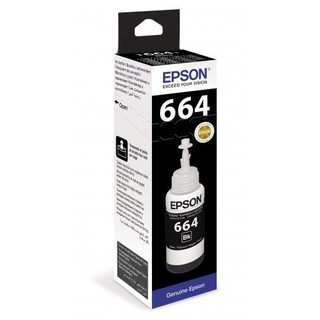 น้ำหมึกชนิดเติม Epson T664100 ดำ