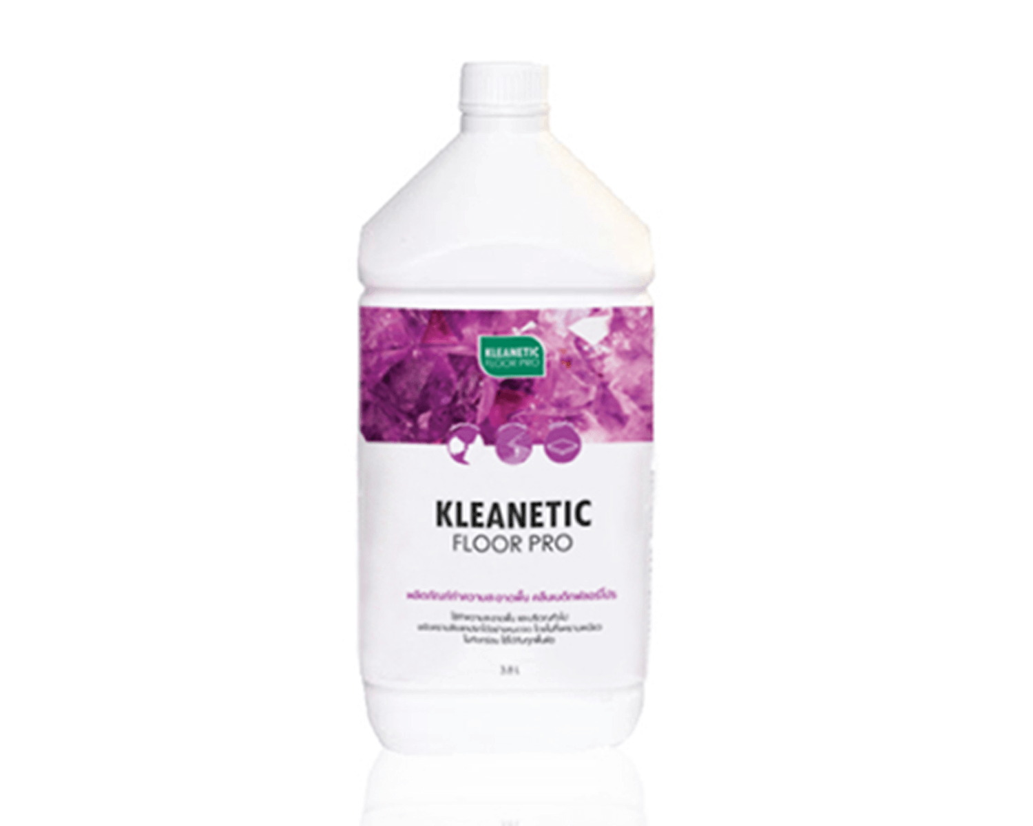 ผลิตภัณฑ์ทำความสะอาดพื้น Kleanetic Floor Pro กลิ่น Crystal Pink 3.8L