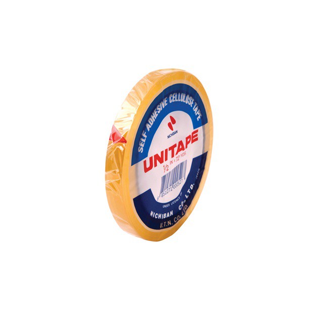เทปใสแกน 3 นิ้ว UNITAPE 1/2 นิ้วx72 หลา