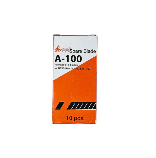 ใบมีดคัตเตอร์ Shark A-100 (6ใบ)