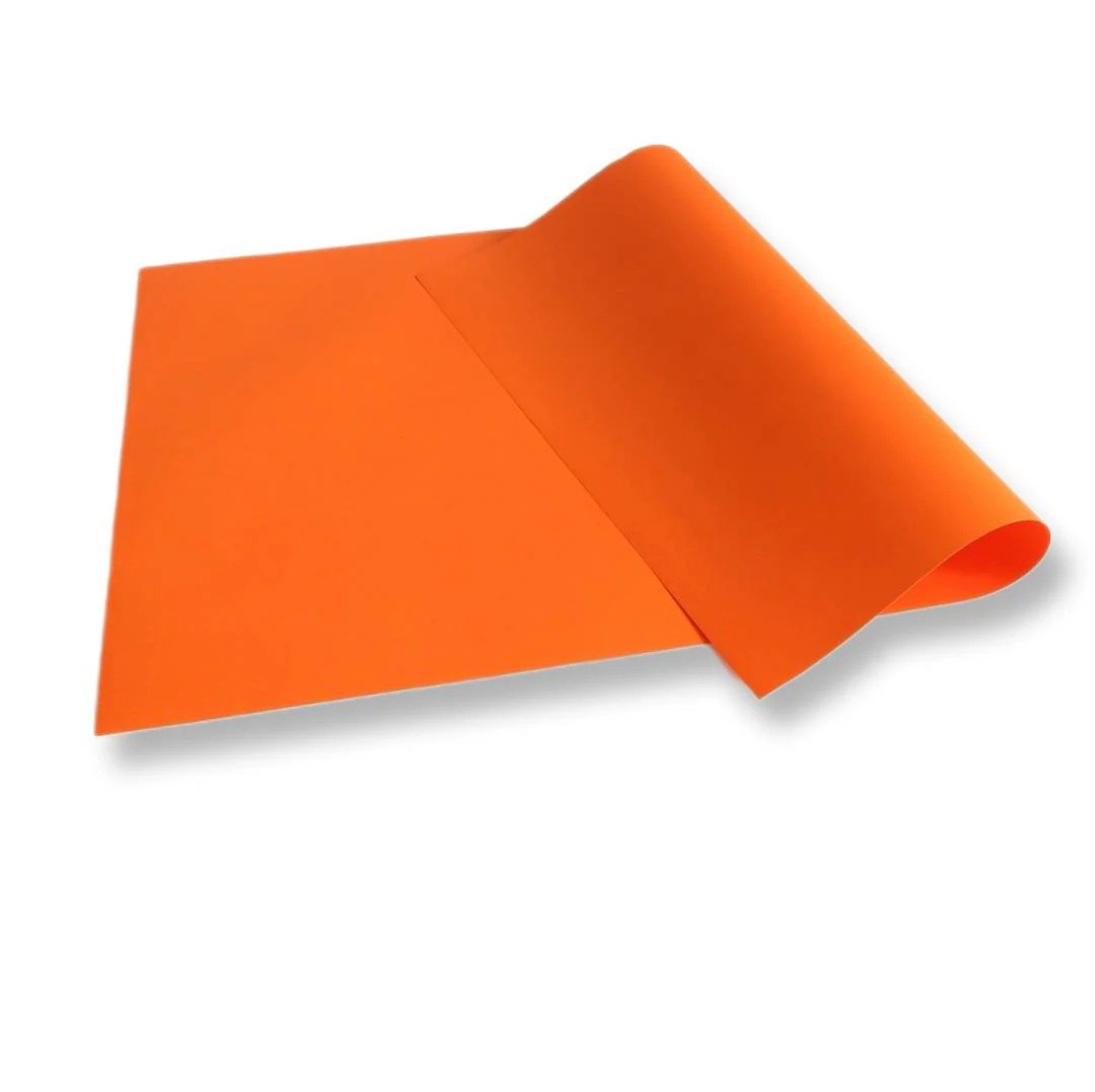 กระดาษโปสเตอร์สี 2 หน้า สีส้ม