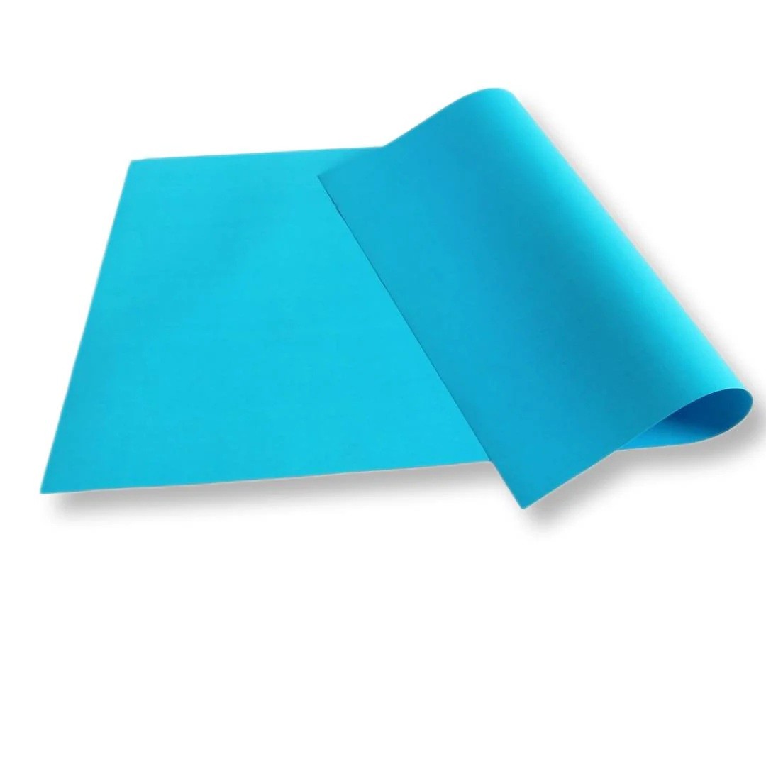 กระดาษโปสเตอร์สี 2 หน้า สีฟ้า