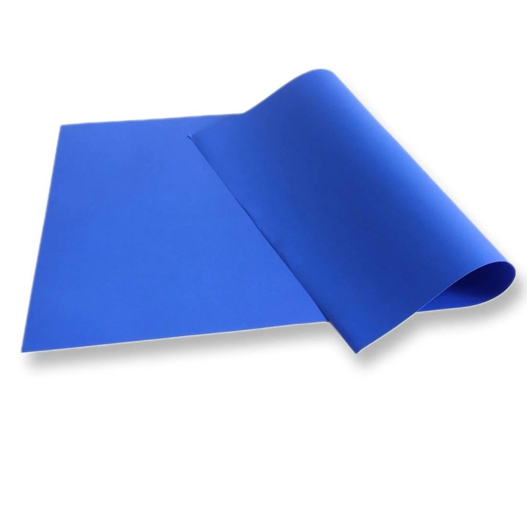 กระดาษโปสเตอร์สี 2 หน้า สีน้ำเงิน
