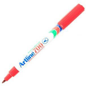 ปากกาเคมีหัวแหลม Artline EK-700 สีแดง 0.7 มม.