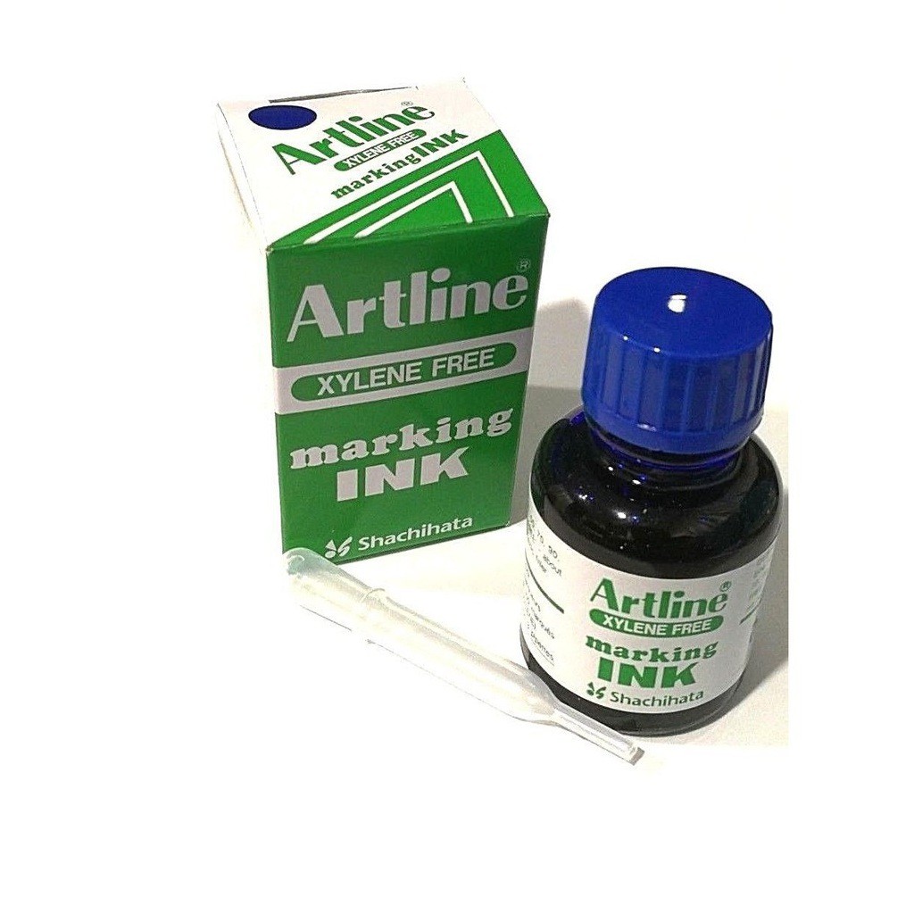 หมึกเติมปากกาเคมี Artline ESK-20 สีน้ำเงิน