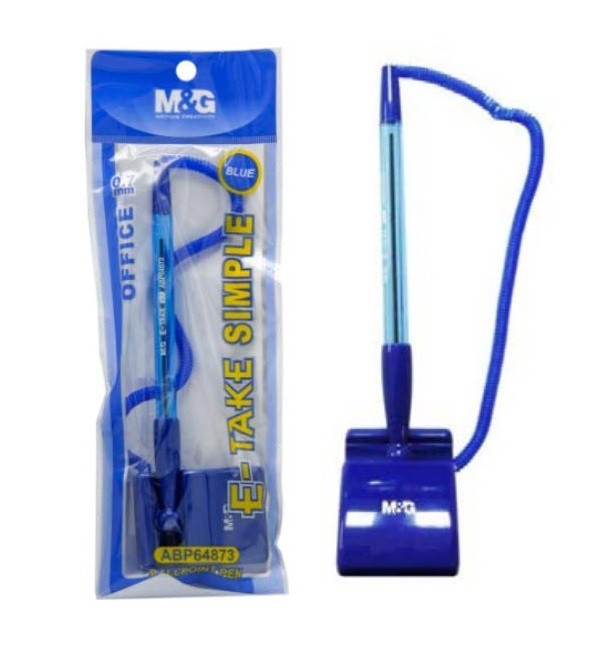 ปากกาลูกลื่นตั้งโต๊ะ M&G ABP64873 สีน้ำเงิน