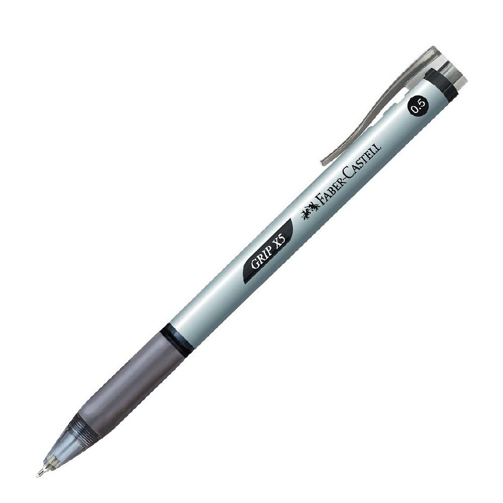 ปากกาลูกลื่น  Faber-Castell Grip X5 0.5มม. ดำ