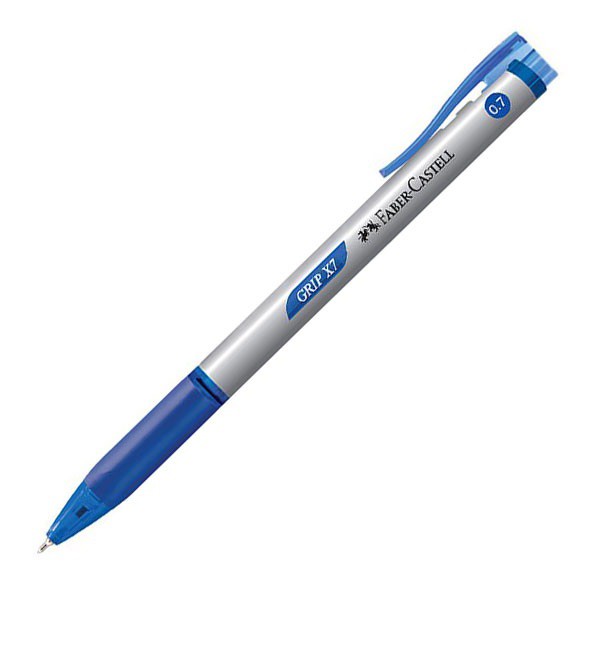 ปากกาลูกลื่น Faber-Castell Grip X7 0.7มม. น้ำเงิน