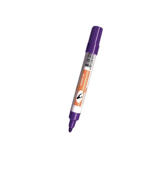 ปากกาไวท์บอร์ดหัวกลม Pilot WBMK-M สีม่วง 1.5-2 มม.