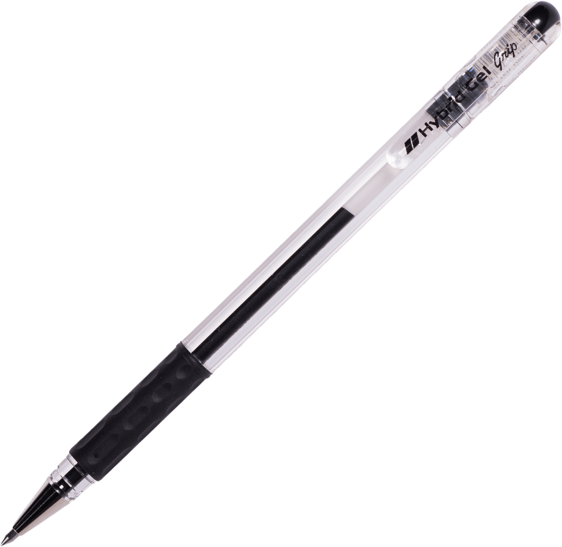 ปากกาหมึกเจล Pentel Hybrid Gel Grip  K-116A สีดำ