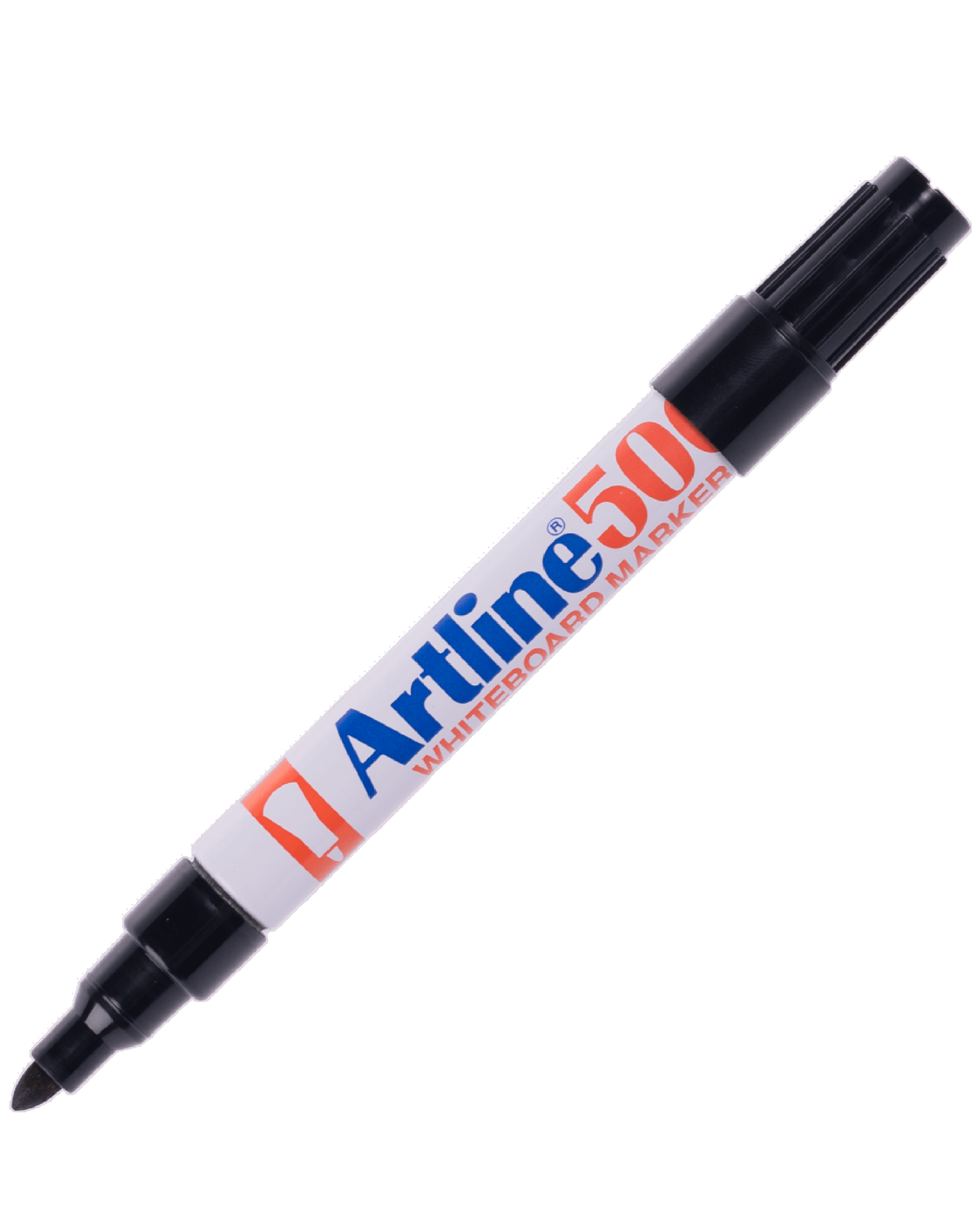 ปากกาไวท์บอร์ดหัวกลม Artline EK-500A สีดำ 2 มม.