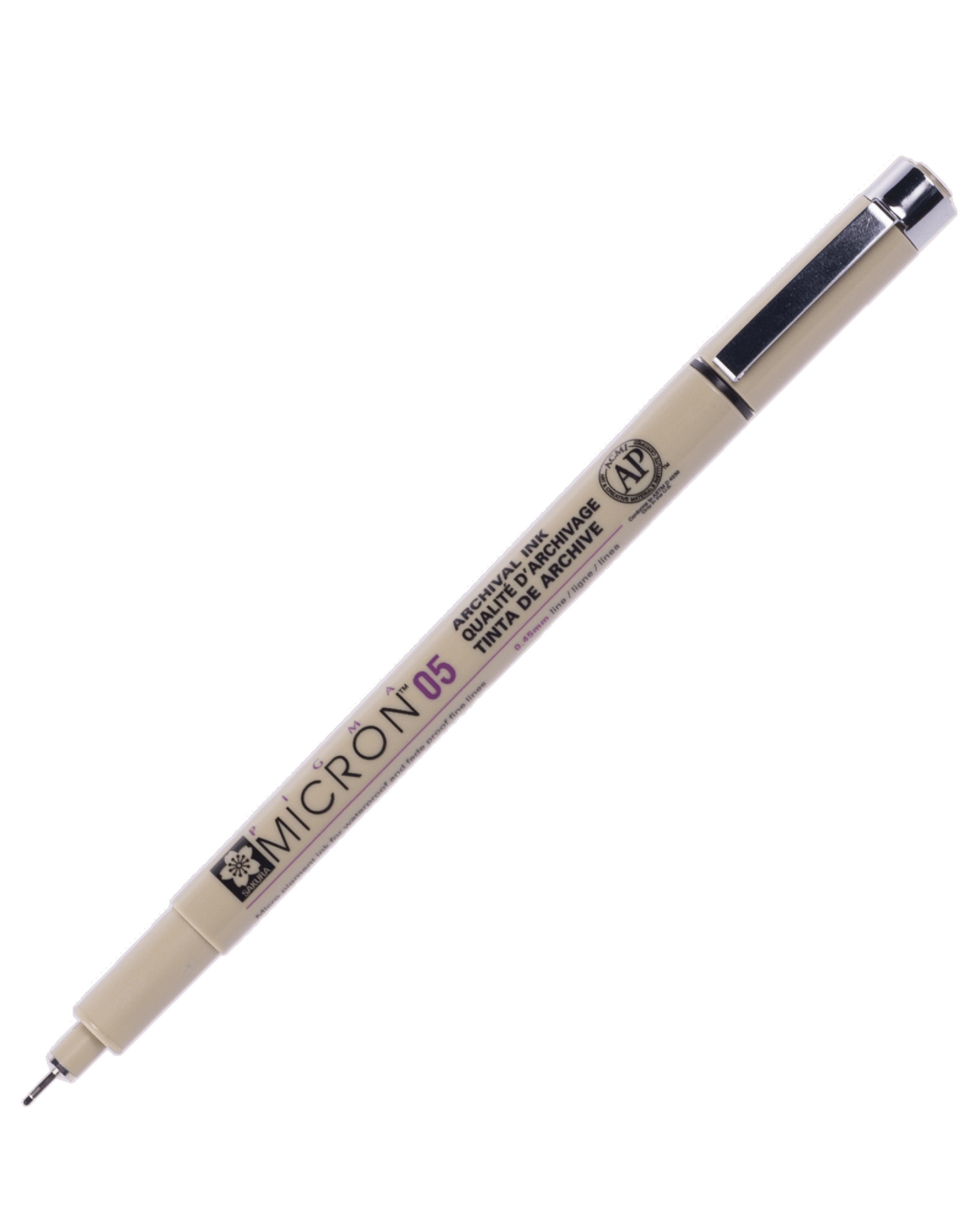 ปากกาหัวเข็ม SAKURA Pigma XSDK สีดำ 05 ขนาด 0.45 มม.