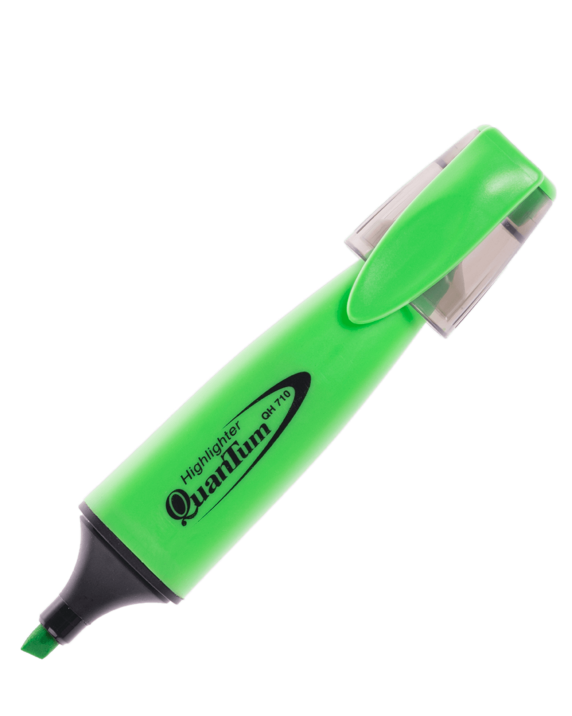 ปากกาเน้นข้อความ Quantum QH-710 สีเขียว 2-5 มม.