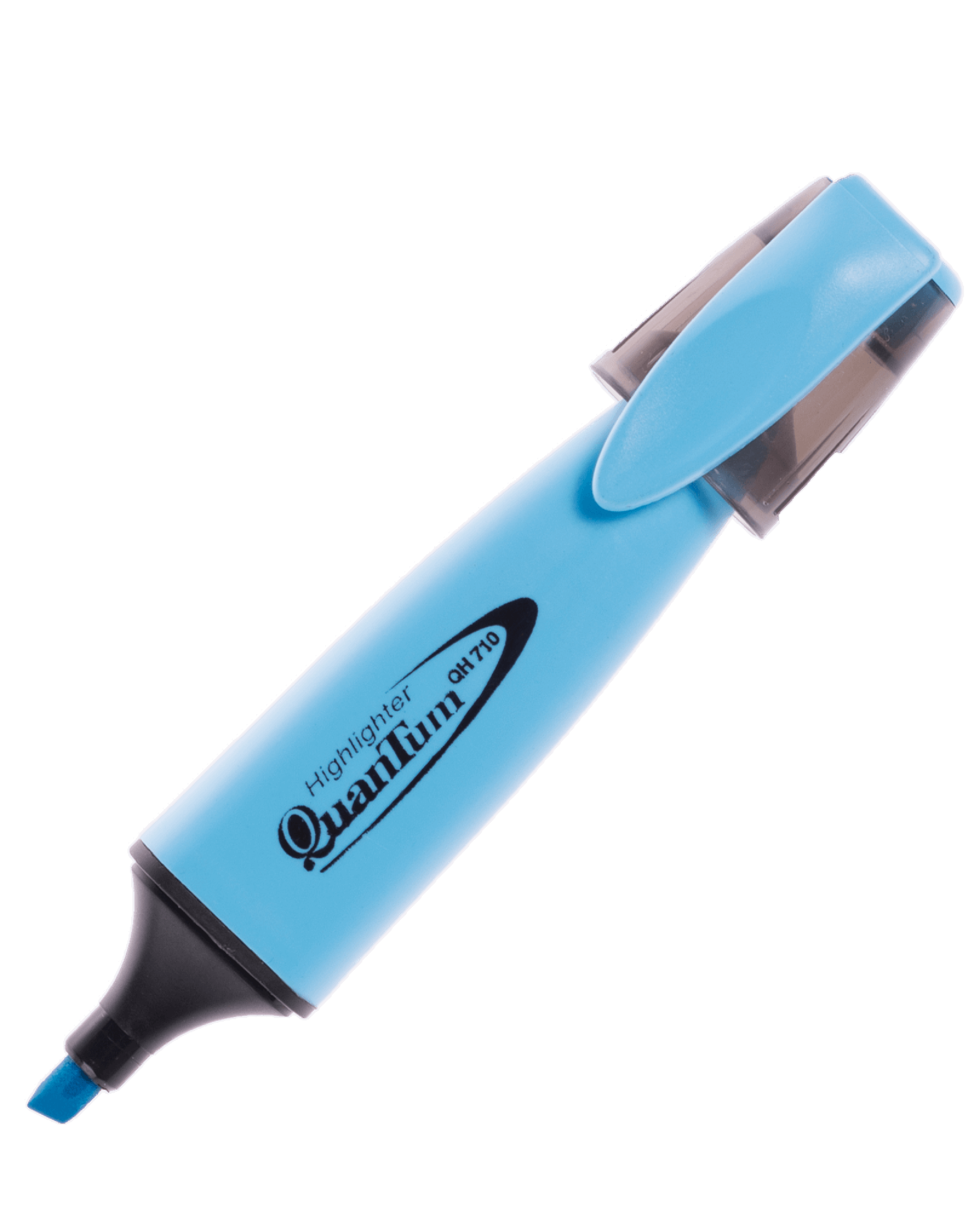 ปากกาเน้นข้อความ Quantum QH-710 สีฟ้า 2-5 มม.