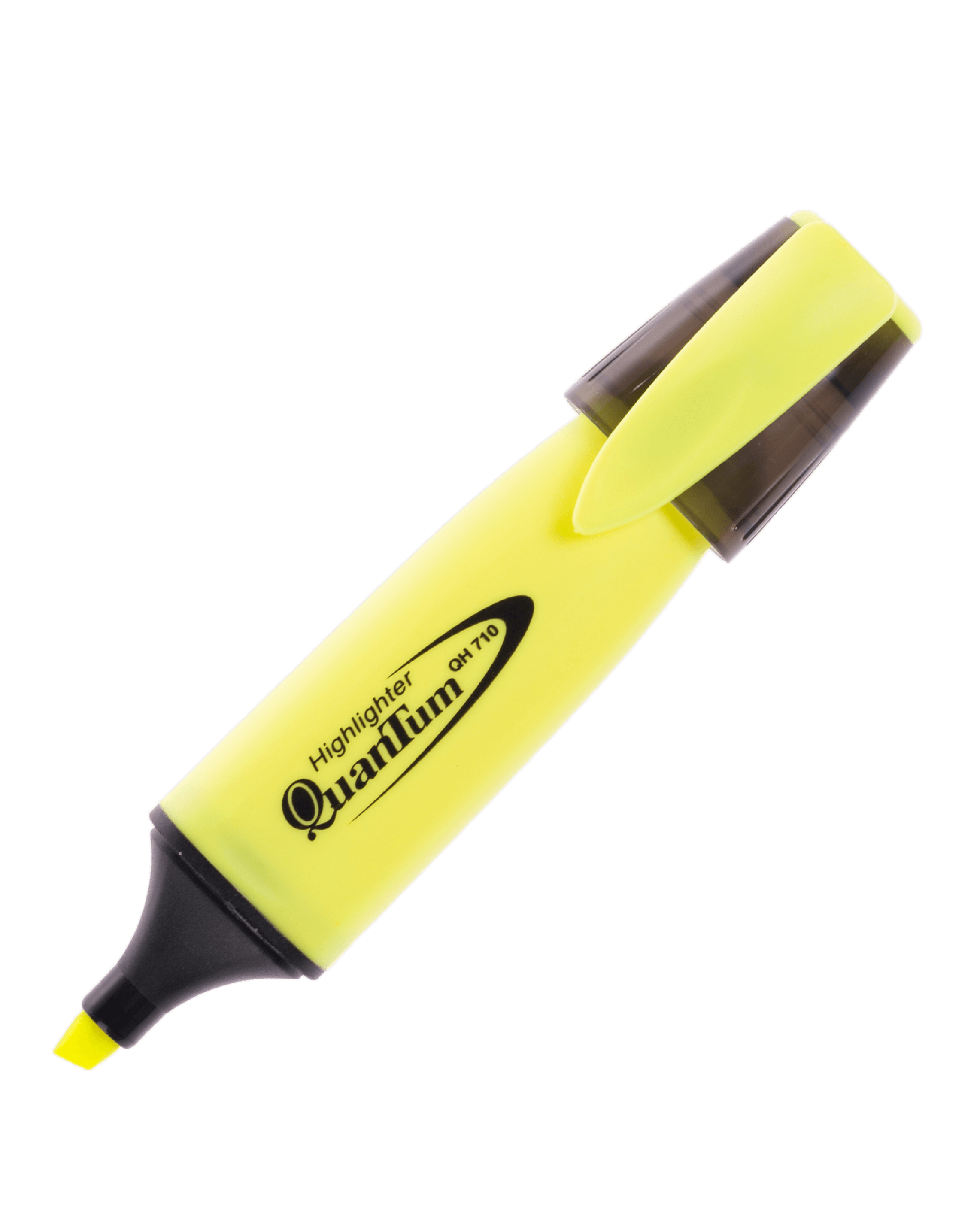 ปากกาเน้นข้อความ Quantum QH-710 สีเหลือง 2-5 มม.