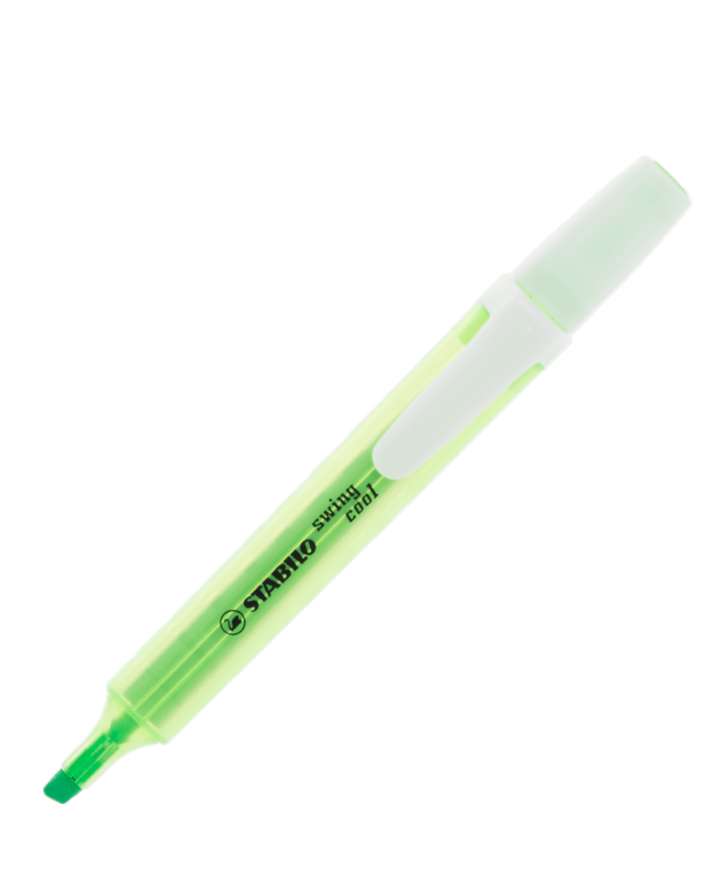 ปากกาเน้นข้อความ Stabilo Swing Cool 275-33 สีเขียว 1-4 มม.