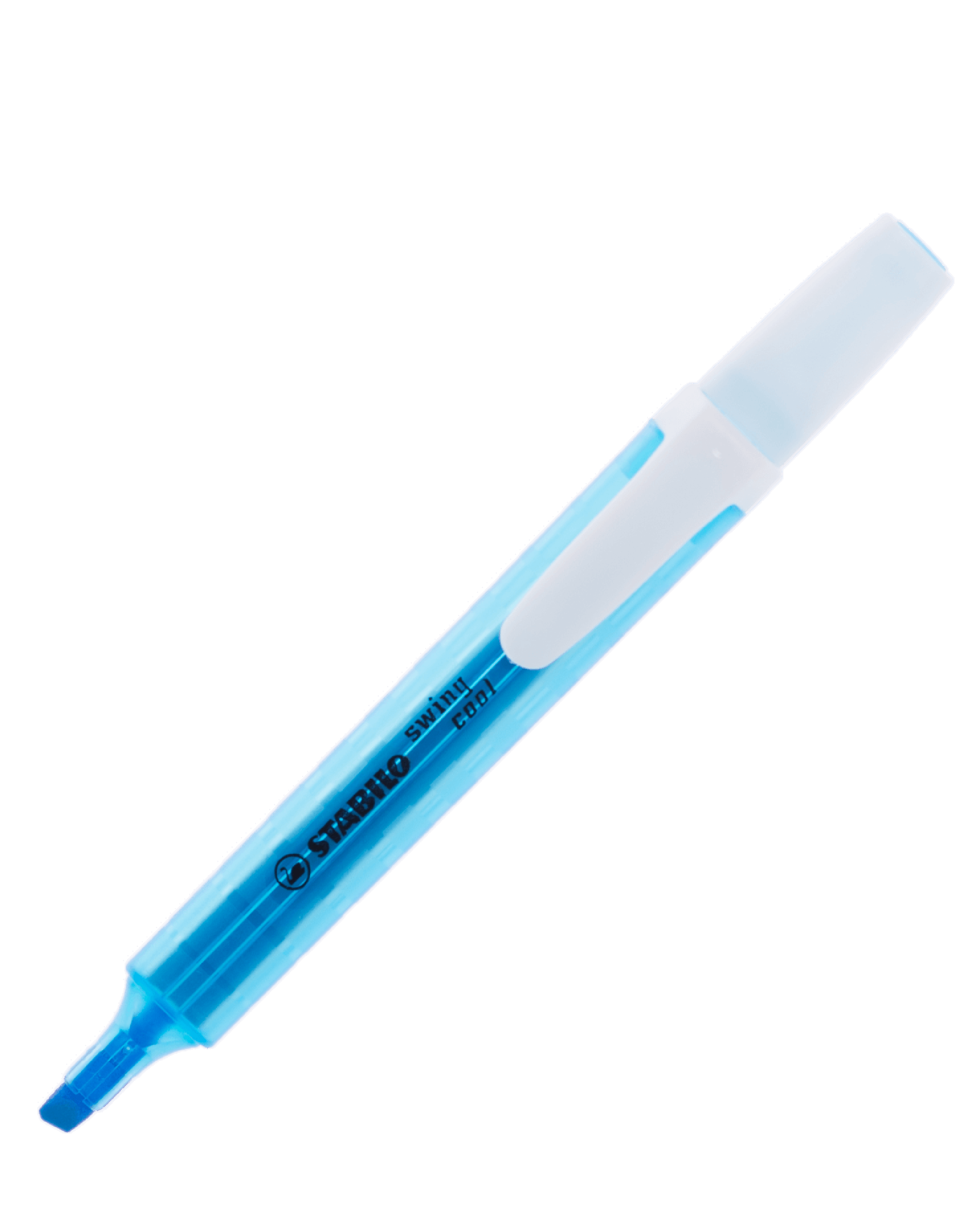 ปากกาเน้นข้อความ Stabilo Swing Cool 275-31 สีฟ้า 1-4 มม.
