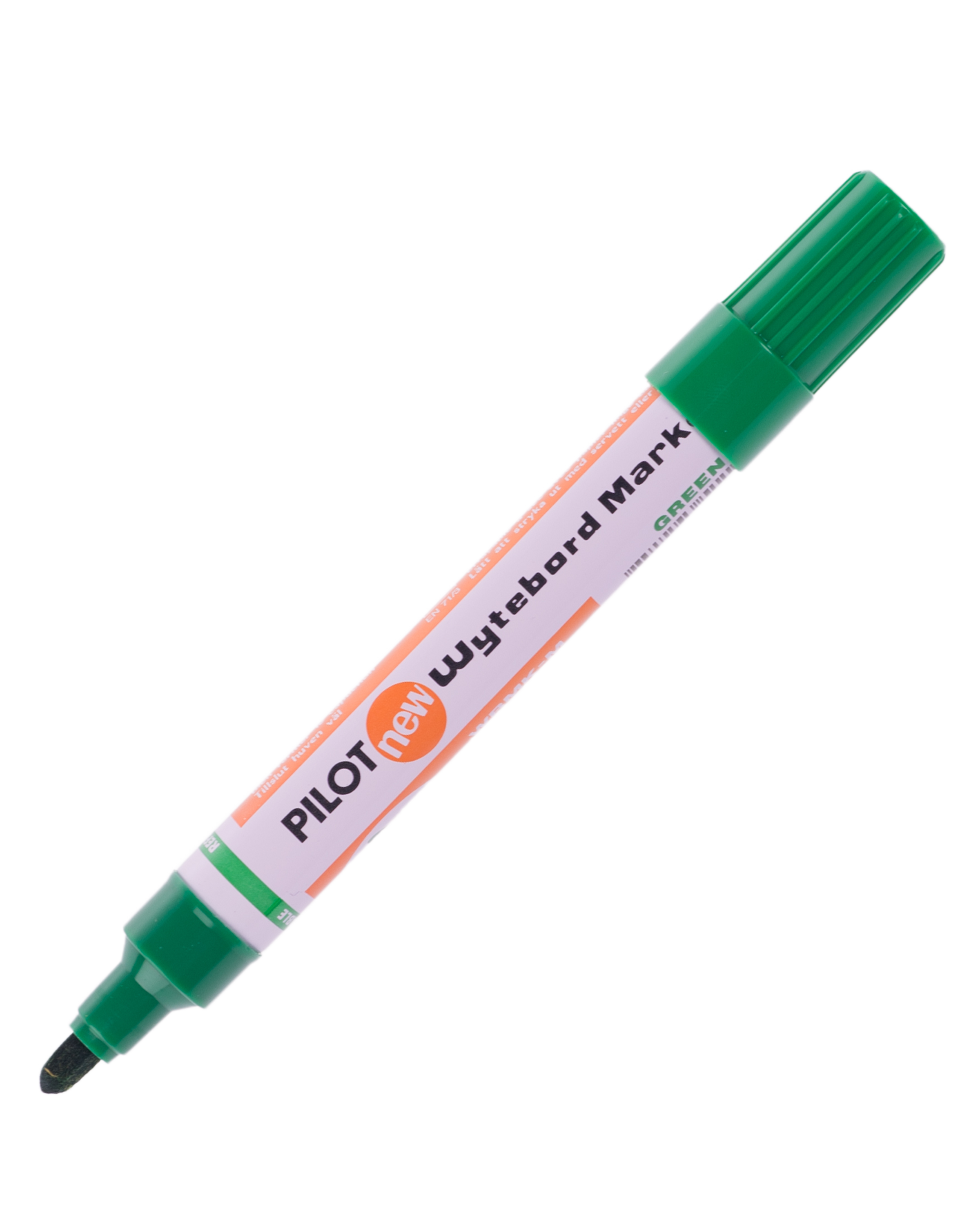 ปากกาไวท์บอร์ดหัวกลม Pilot WBMK-M สีเขียว 1.5-2 มม.
