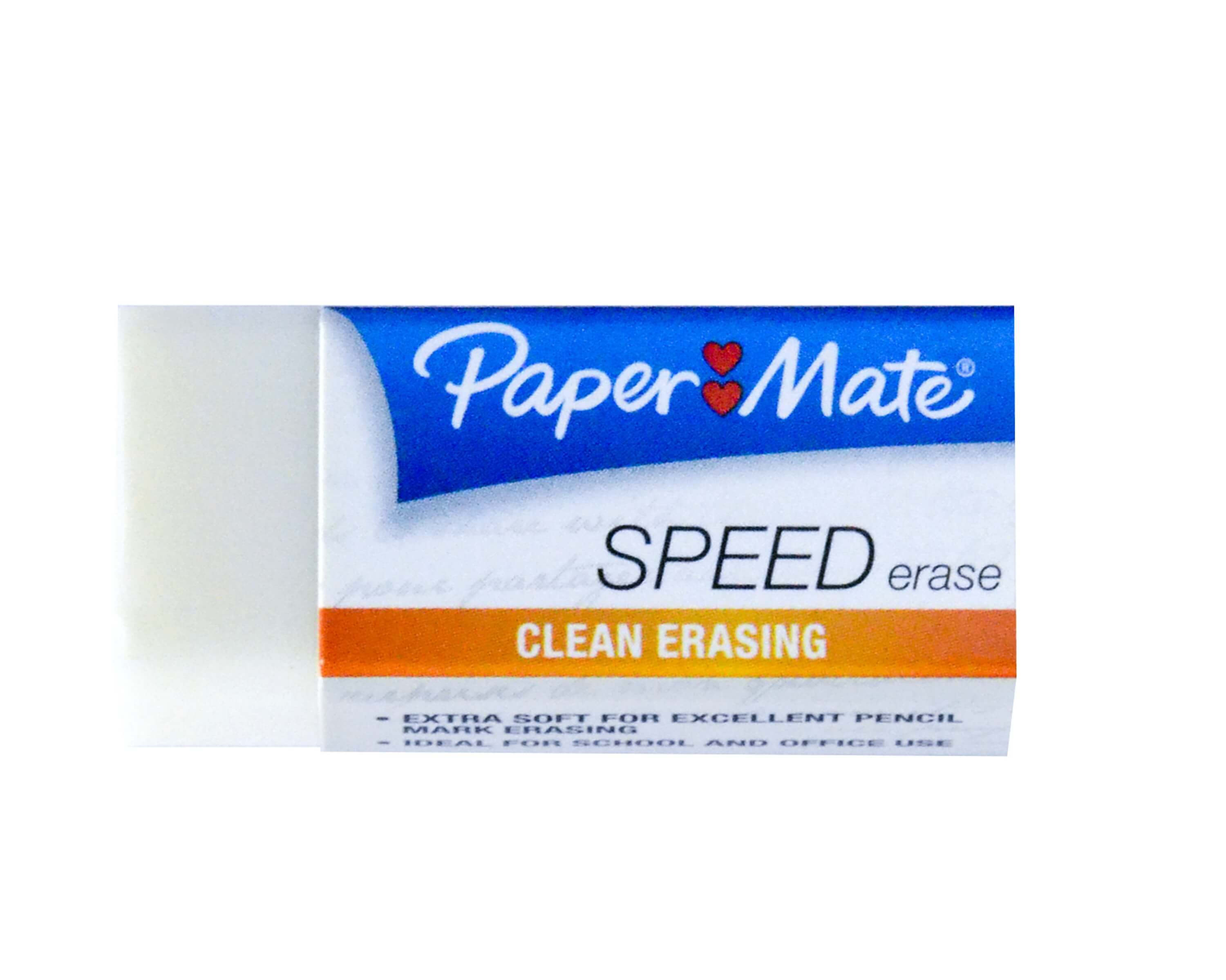 ยางลบดินสอ Paper Mate Speed เนื้อสีขาว (ก้อนเล็ก)