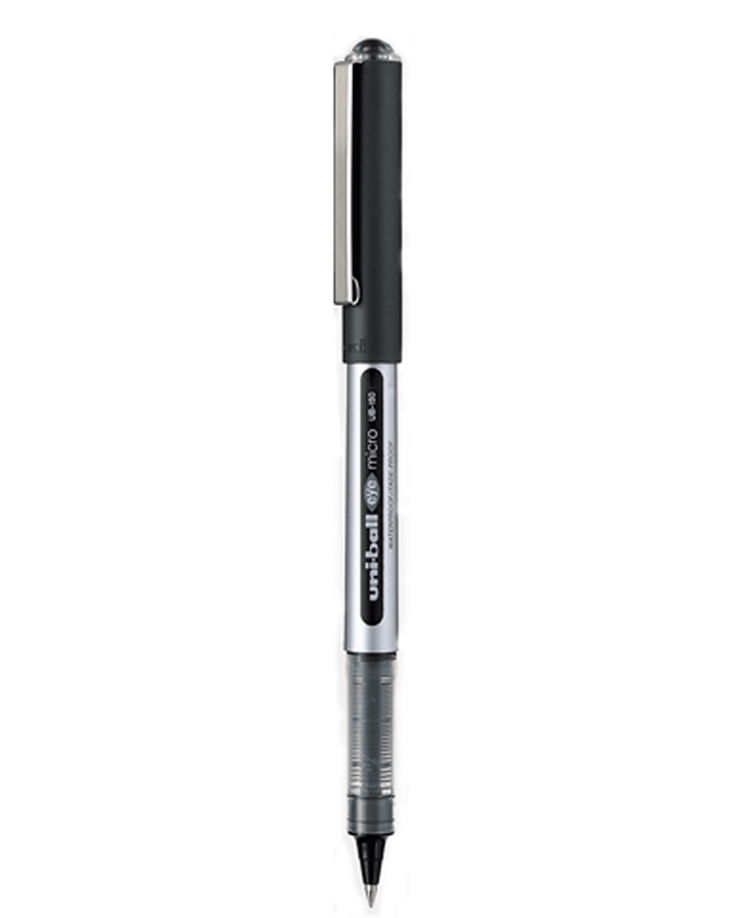 ปากกาโรลเลอร์บอล uni Eye Micro UB-150 สีดำ 0.5 มม.
