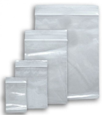 ถุงพลาสติกปากซิป (13x20cm.)