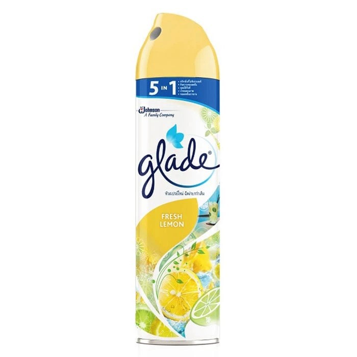 สเปรย์ปรับอากาศ Glade กลิ่น Fresh Lemon 320 ml.