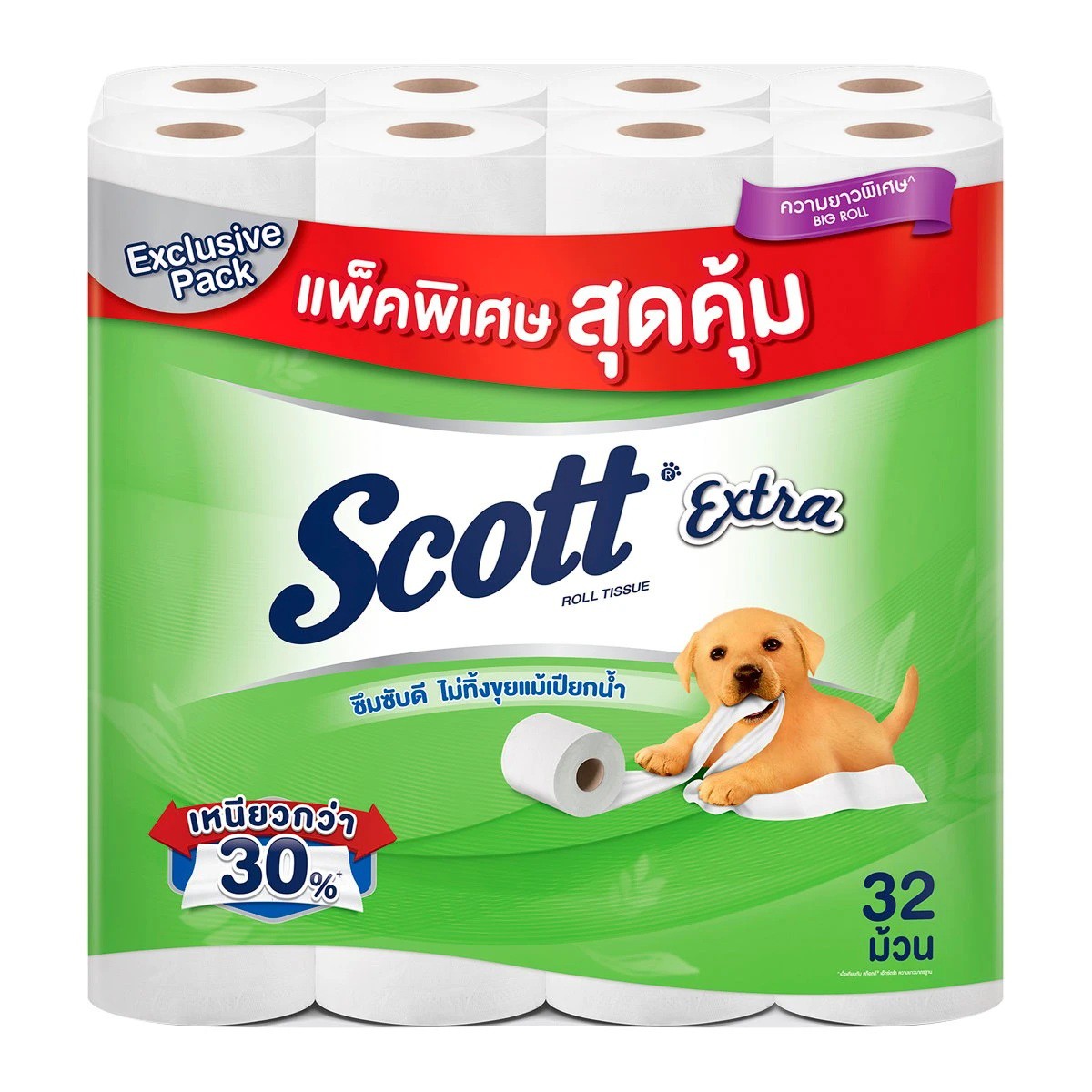 กระดาษชำระ Scott Extra Care (1x32ม้วน)
