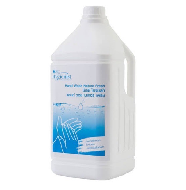 สบู่เหลวล้างมือ BJC เนเจอร์เฟรช 3.8 ลิตร