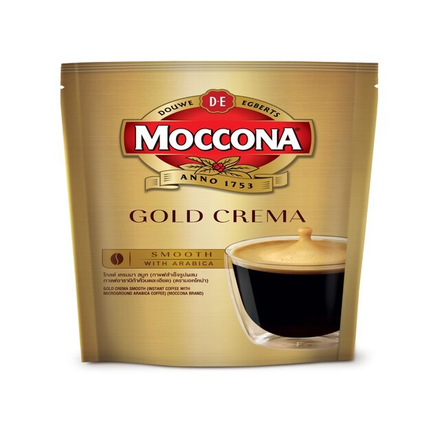 กาแฟสำเร็จรูป Moccona Gold Crema Smooth 100 กรัม