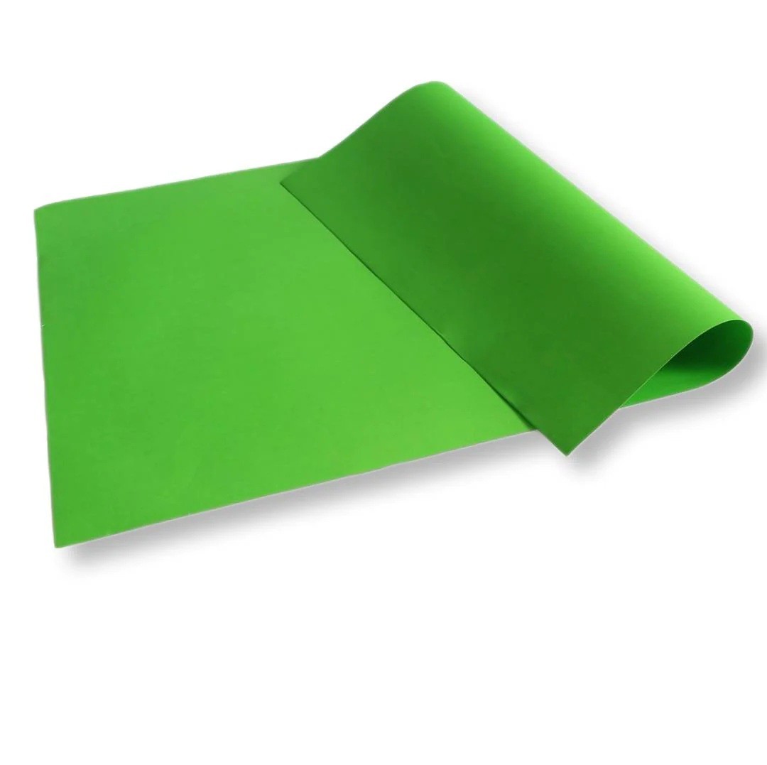กระดาษโปสเตอร์สี 2 หน้า สีเขียวอ่อน