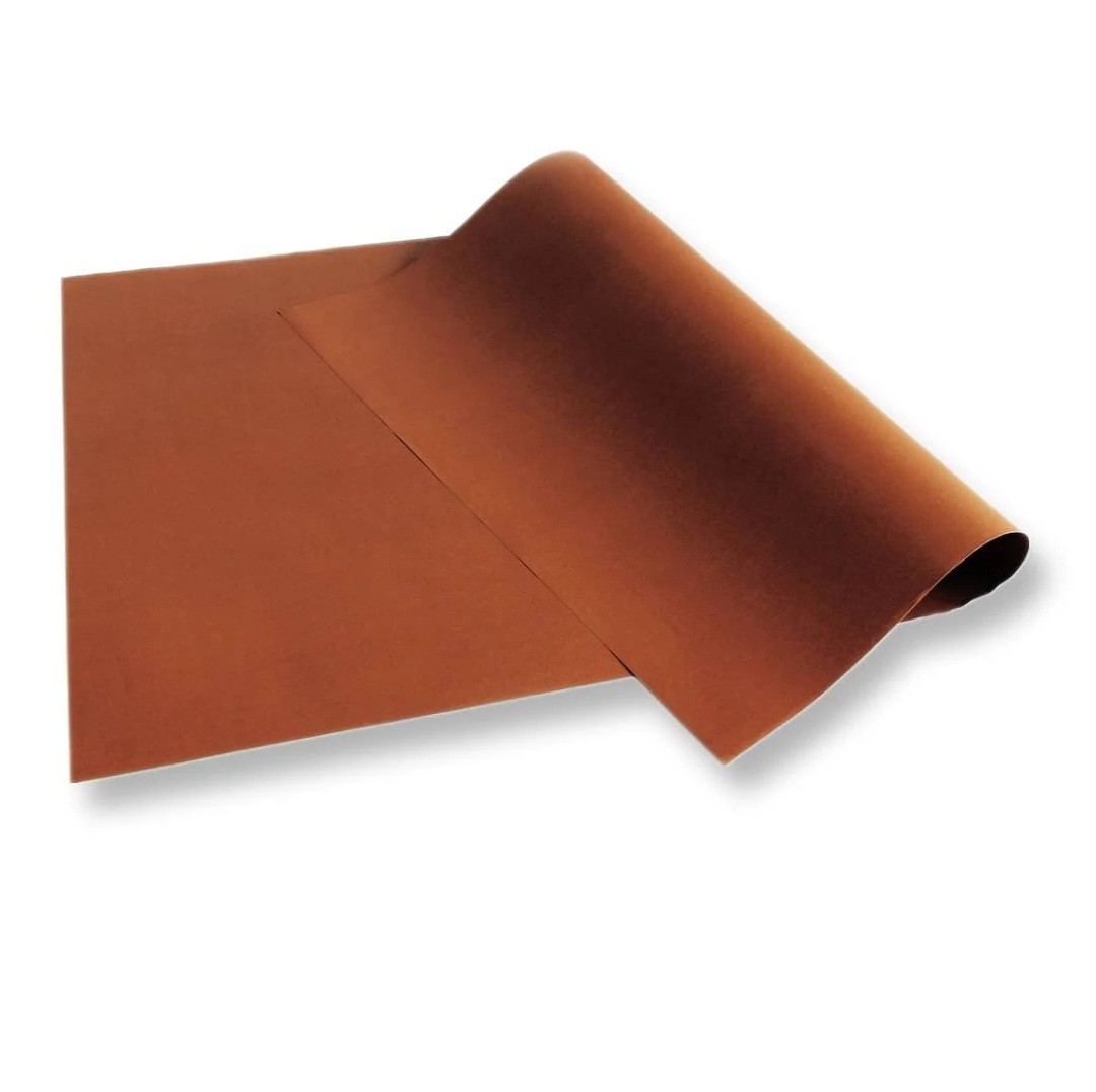 กระดาษโปสเตอร์สี 2 หน้า สีน้ำตาล