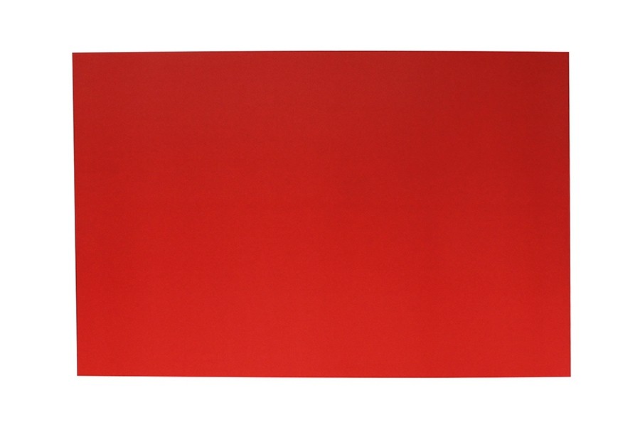กระดาษโปสเตอร์แข็ง 1หน้า สีแดง
