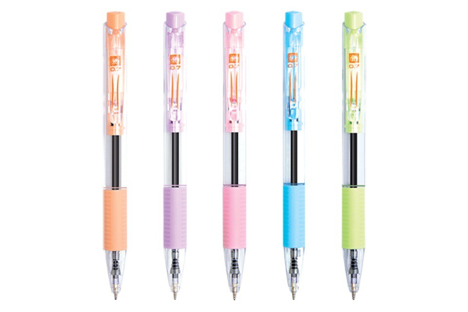 ปากกาลูกลื่น ตราช้าง Drift 97 แบบกด 0.7 มม. น้ำเงิน (1x1ด้าม)