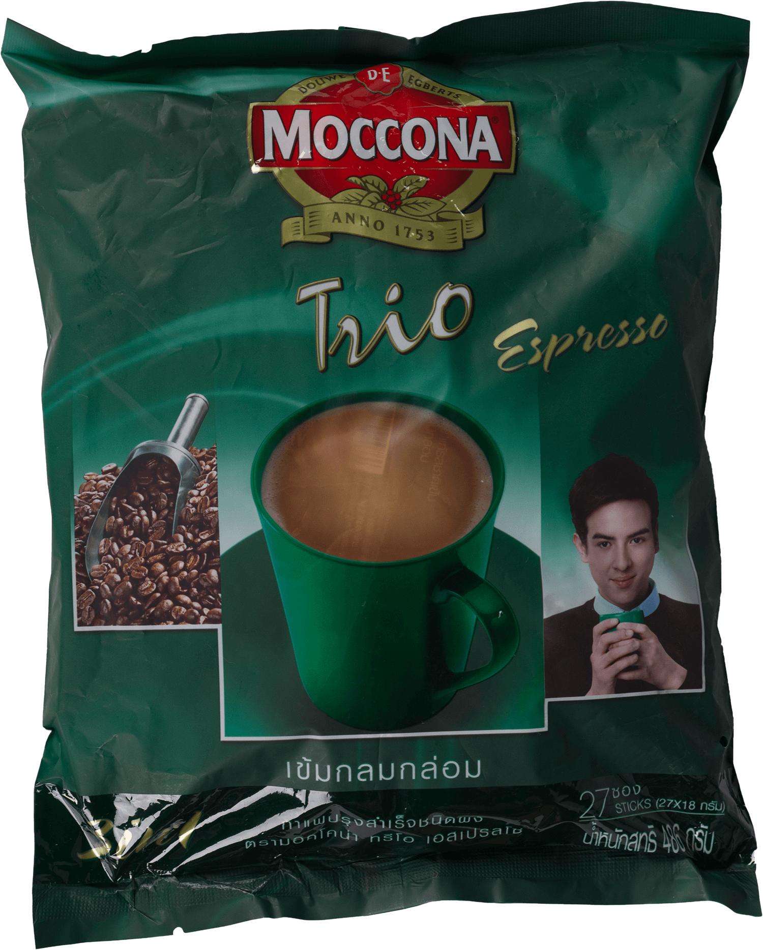 กาแฟ มอคโคน่า ทรีโอ 3in1   Espresso Roast